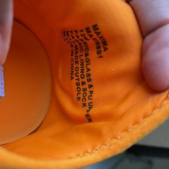 Steve Madden Maxima Orange 12 - Picture 13 of 15